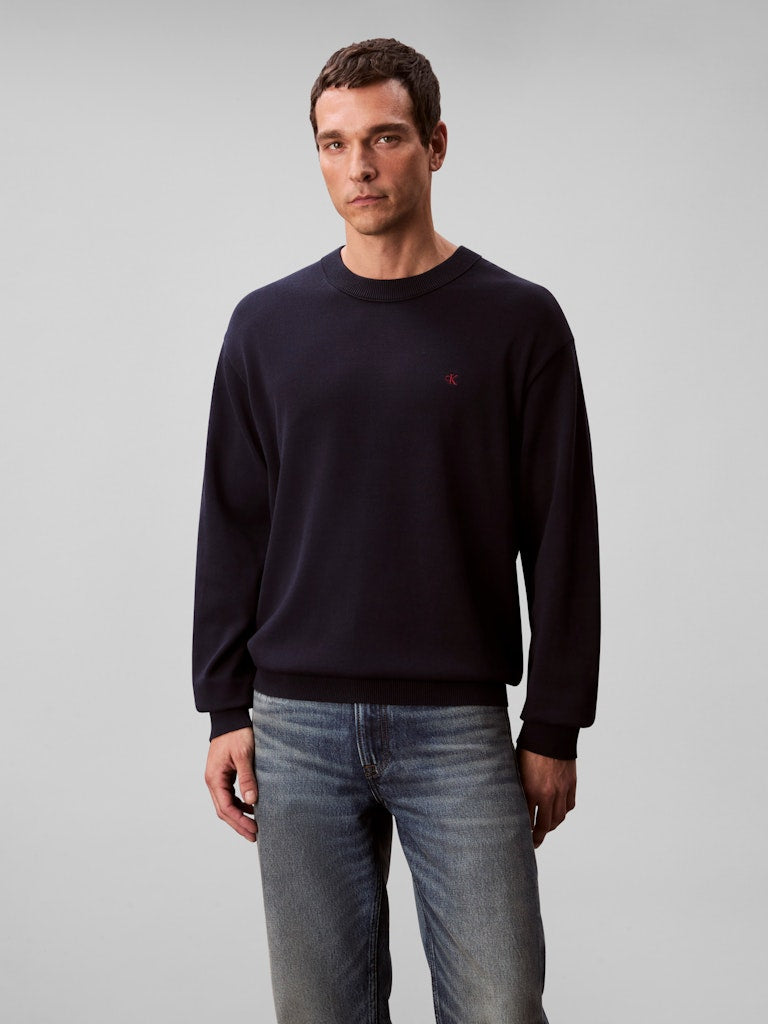 CALVIN KLEIN LS COTTON CREW SWEAT