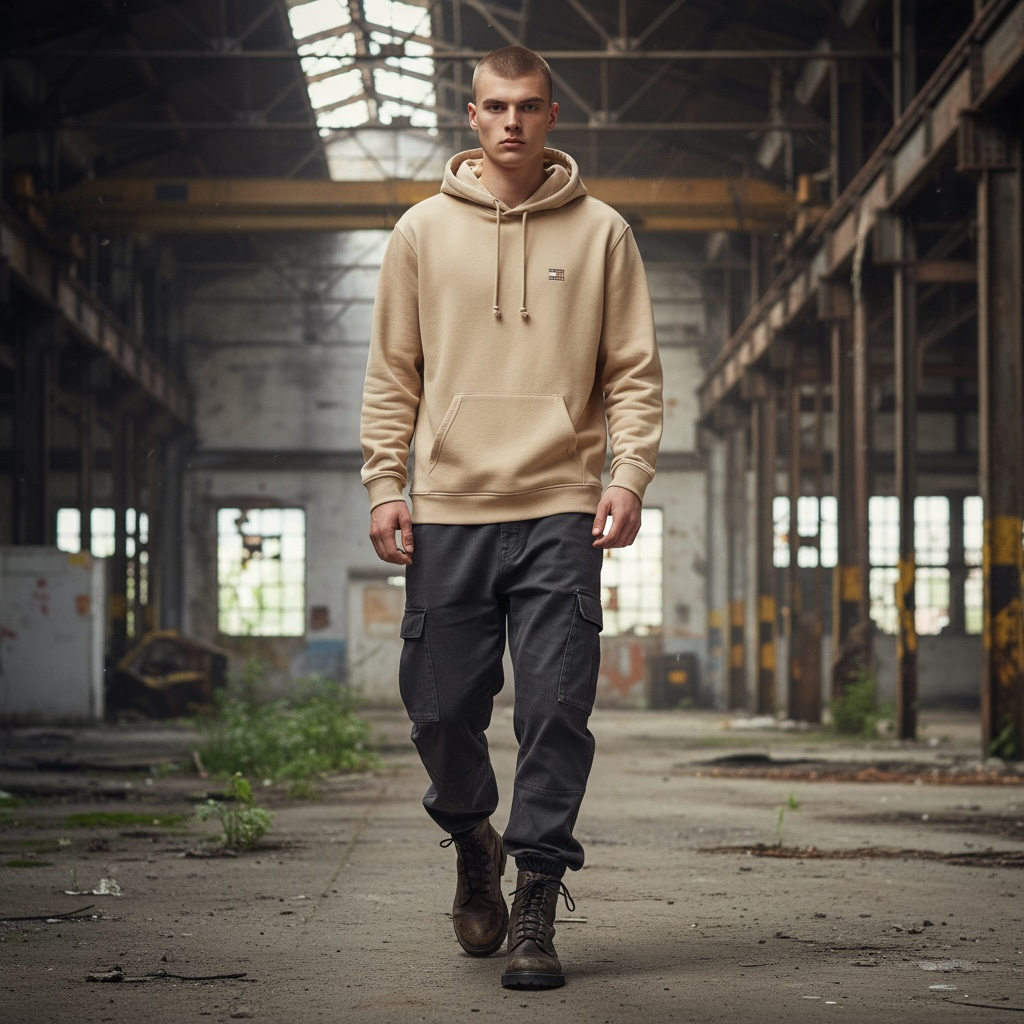 TOMMY JEANS REG BADGE HOODY