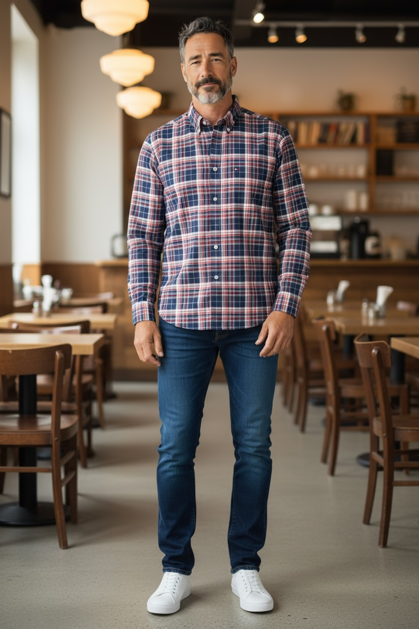 TOMMY HILFIGER OXFORD HERITAGE SHIRT