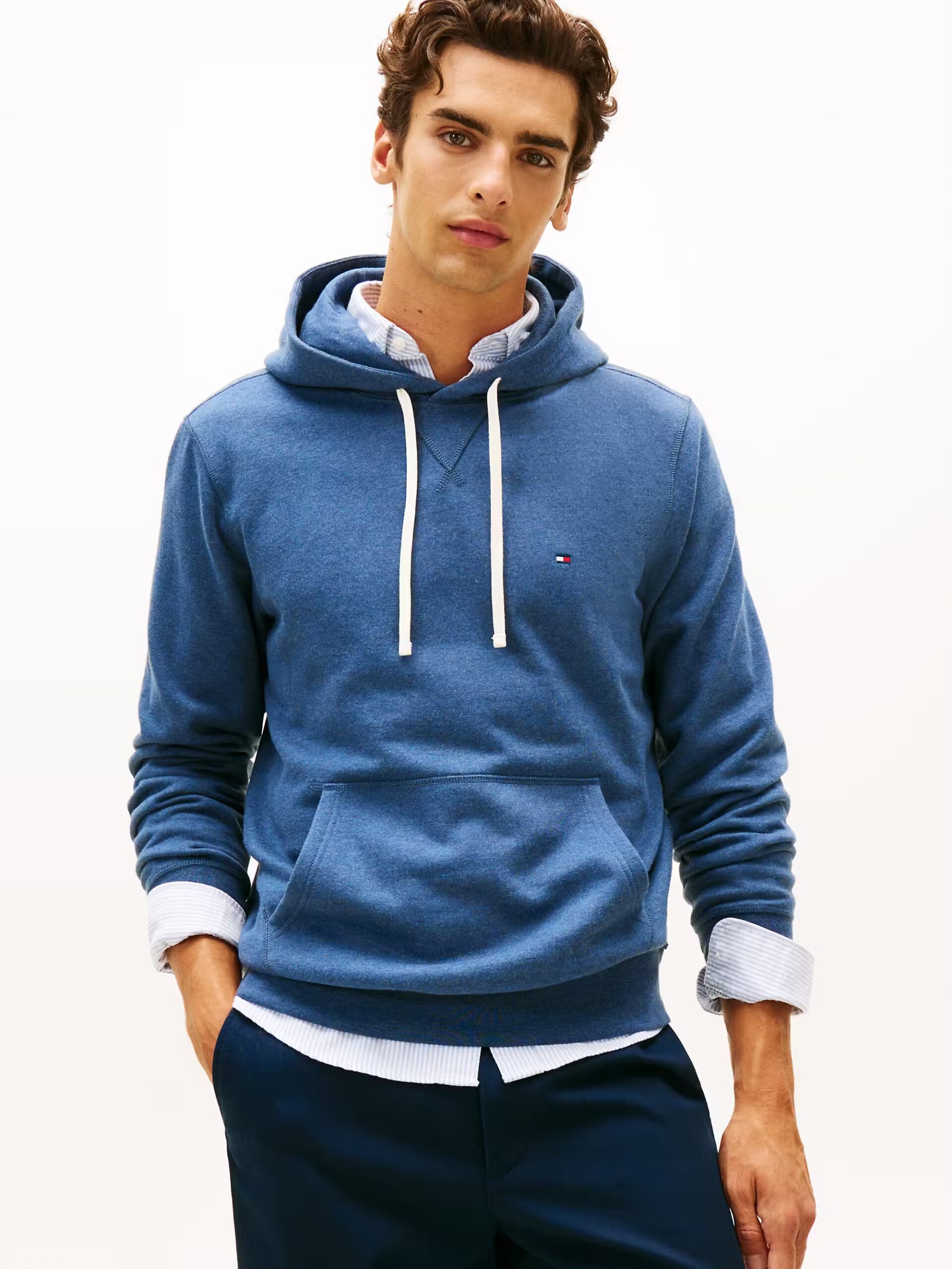 TOMMY HILFIGER SEASONAL FLEECE HOODY
