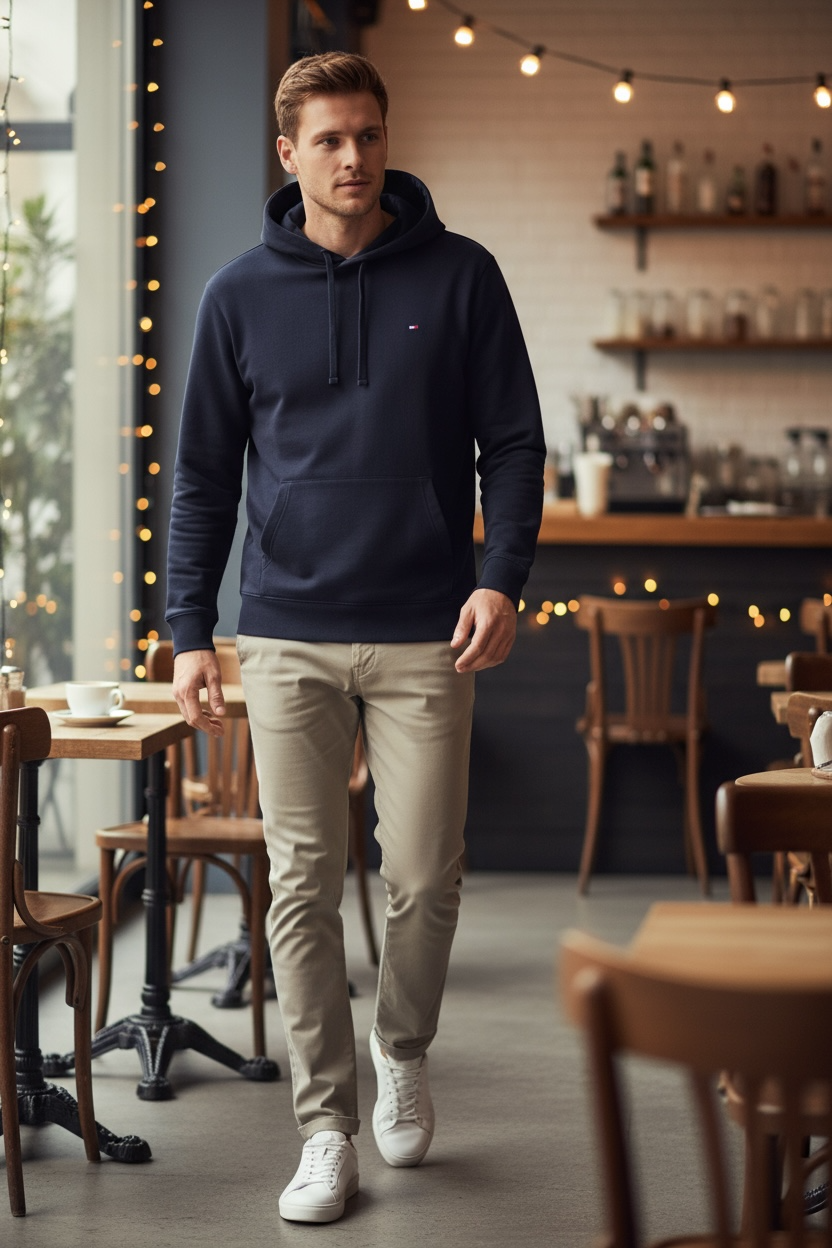 TOMMY HILFIGER ESS COTTON HOODY