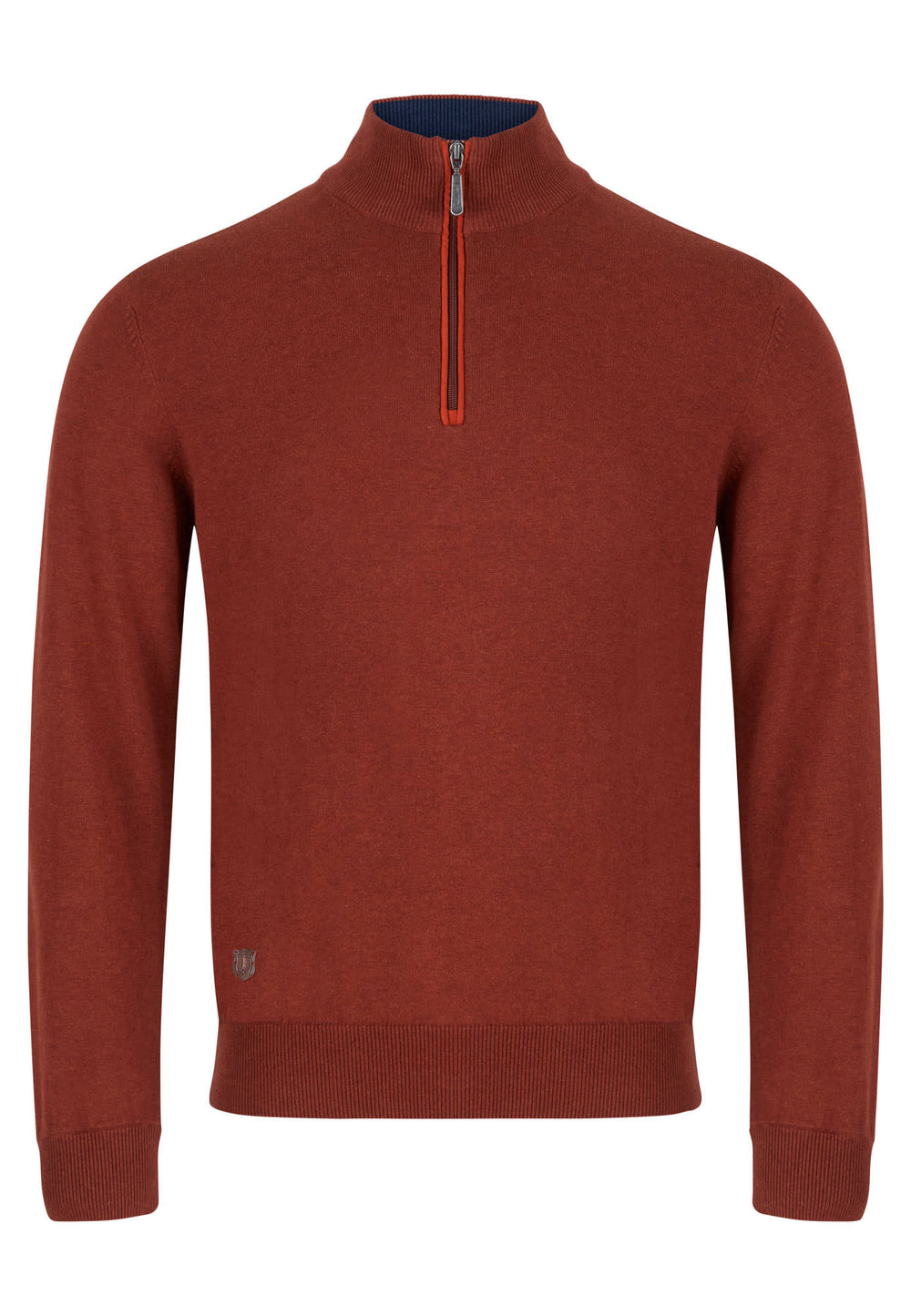 6TH SENSE HARRY ZIP SPICE  SWEATER