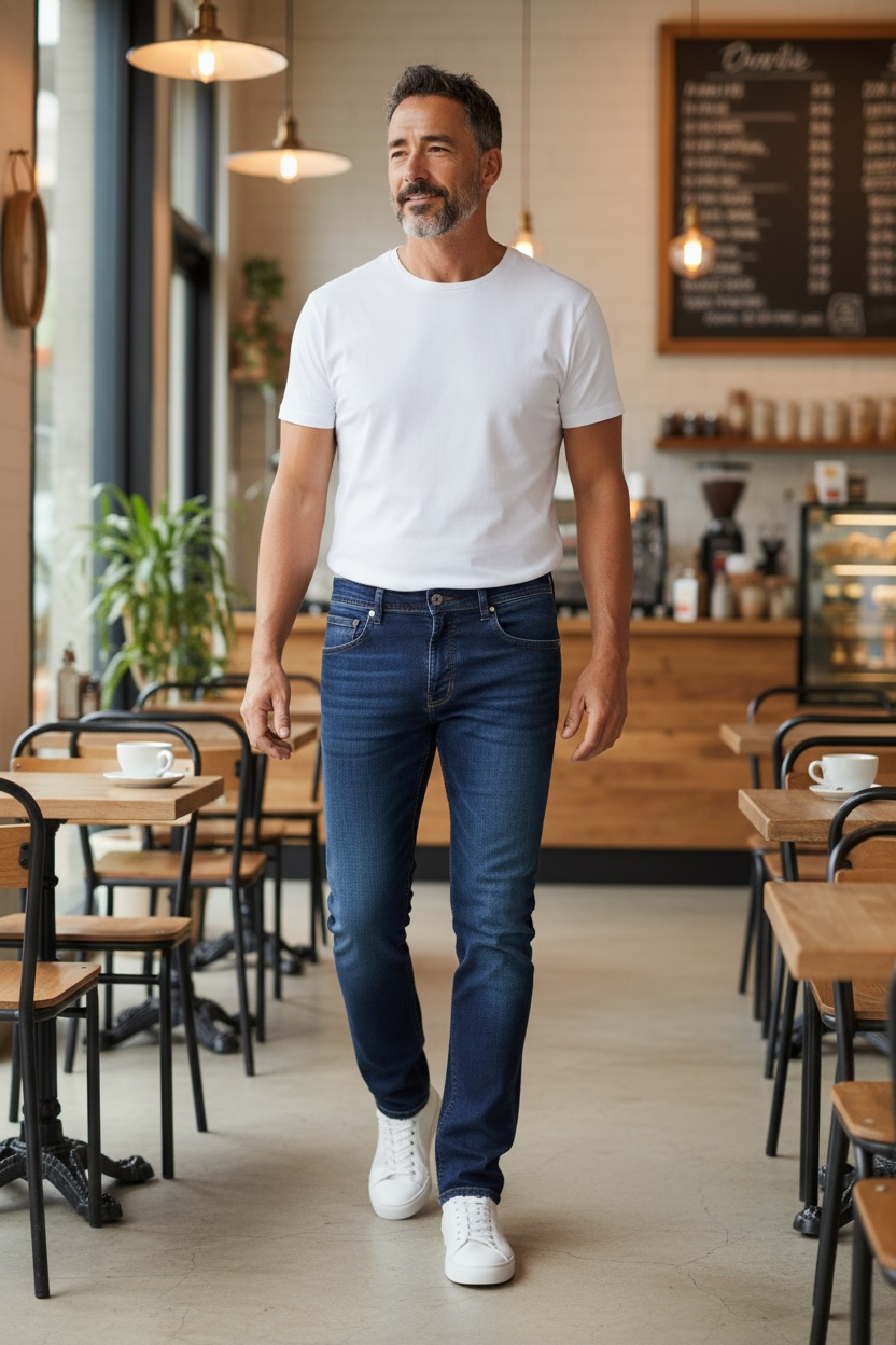 BUGATTI STRAIGHT LEG JEANS