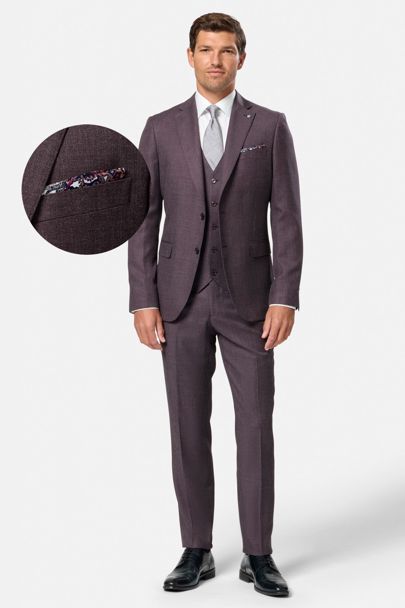 BENETTI MARCO PLUM JACKET MIX AND MATCH