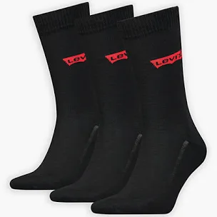LEVIS COTTON 3 PACK SOCKS