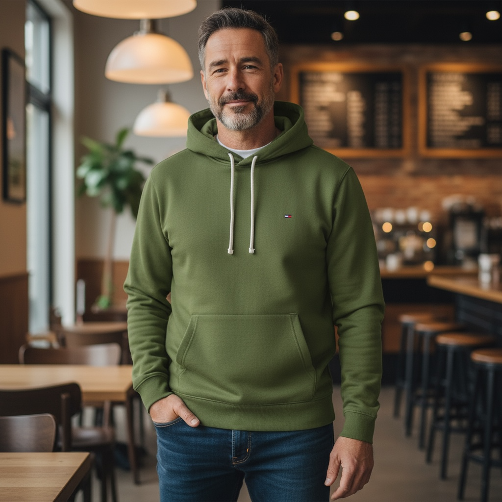 TOMMY HILFIGER ESS SEASONAL FL HOODY